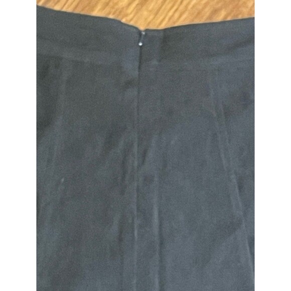 Christopher & Banks Black Midi Skirt Size 12 Mid Length - Picture 4 of 7